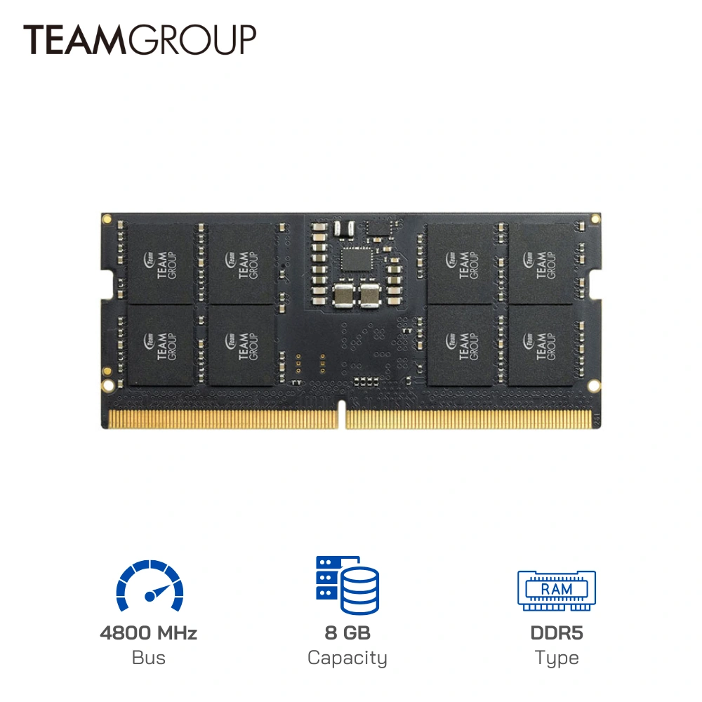 Ram Laptop TeamGroup Elite 8GB DDR5-4800Mhz Chính hãng