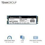 Ổ cứng SSD TeamGroup 2TB MP33 Pro PCIe Gen3 x 4  (2400 MB/s - 2100 MB/s)