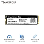 Ổ cứng SSD TeamGroup 512G MP33 Pro PCIe Gen3 x 4 (3500 MB/s - 3000 MB/s)