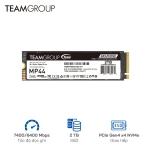 Ổ cứng SSD TeamGroup 2TB MP44  PCIe Gen4 x 4 NVME - Tốc độ 7000/6400 MB