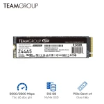 Ổ cứng SSD TeamGroup 512GB Z44A5 PCIe Gen4 x 4 - Tốc độ 5000/2500 MB/s
