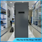 Máy hủy tài liệu Bingo 168 CDT, hủy vụn 18-20 Tờ/Lần, hủy công nghiệp liên tục 25-50 phút, Tốc độ cắt: 3m / phút
