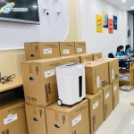 Máy hủy giấy Magitech DM-120M, Hủy siêu vụn 8 tờ/lần - Khổ Giấy A4, Tốc độ hủy 2.2m/min