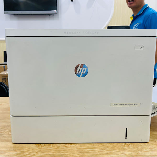 Máy in Laser màu HP Color Laserjet Enterprise M553DN cũ