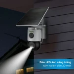 Camera 4G Tiandy TC-H363U - Ghi hình 2K/Pin NLMT/Quay 360/Đàm thoại 2 chiều