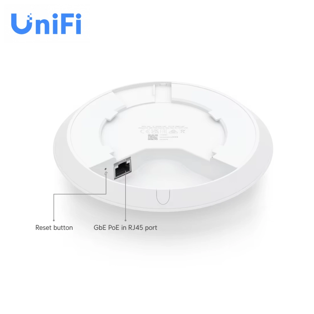 Bộ phát wifi UniFi U6 Plus (U6+) / Chuẩn AX / Kết nối 300 User / AX3000Mbps / WiFi Mesh
