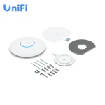 Bộ phát wifi UniFi U6 Plus (U6+) / Chuẩn AX / Kết nối 300 User / AX3000Mbps / WiFi Mesh