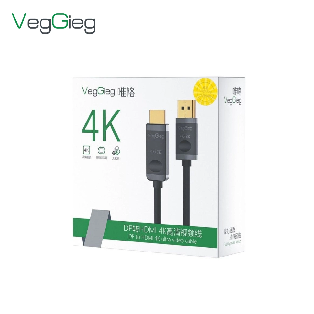Cáp Chuyển Đổi DP Sang HDMI Độ phân giải 4K V-Z604