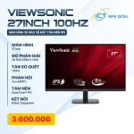Màn hình 2K QHD ViewSonic VA2708-2K-MHD 27inches 100Hz 1ms