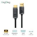 Cáp Chuyển Đổi DP Sang HDMI Độ phân giải 4K V-Z604
