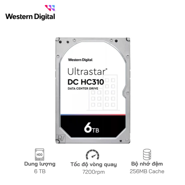 HDD WD Enterprise Ultrastar DC HC310 6TB/7200rpm