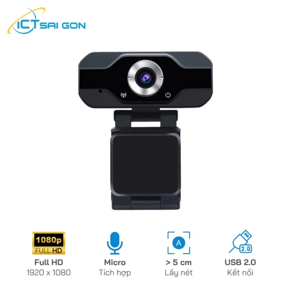 Webcam X5 Full HD 1080P Dùng Cho Máy Tính