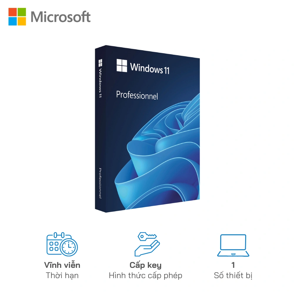 Phần mềm Microsoft Windows GGWA - Windows 11 Pro -Legalization Get Genuine