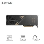 Card Màn Hình ZOTAC Gaming GeForce RTX 5070 Solid OC 12GB 192Bit - Cổng xuất hình: HDMI/DisplayPort, 3 quạt