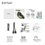 Card Màn Hình ZOTAC Gaming GeForce RTX 5070 Solid OC 12GB 192Bit - Cổng xuất hình: HDMI/DisplayPort, 3 quạt