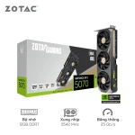 Card Màn Hình ZOTAC Gaming GeForce RTX 5070 Solid OC 12GB 192Bit - Cổng xuất hình: HDMI/DisplayPort, 3 quạt