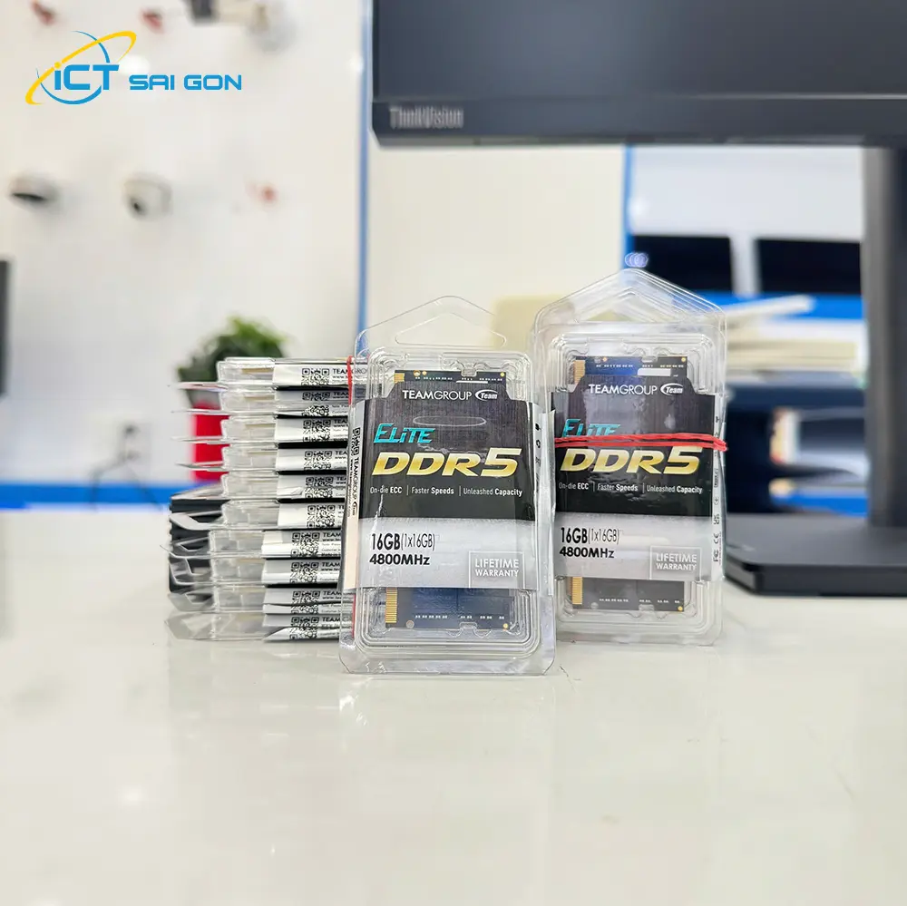 Ram Laptop TeamGroup Elite 16GB DDR5-4800Mhz Chính hãng