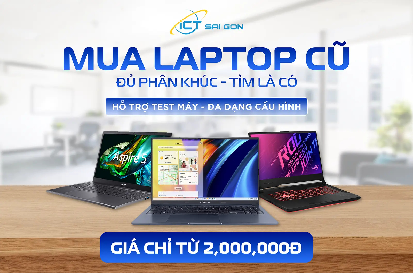 Mua laptop cũ