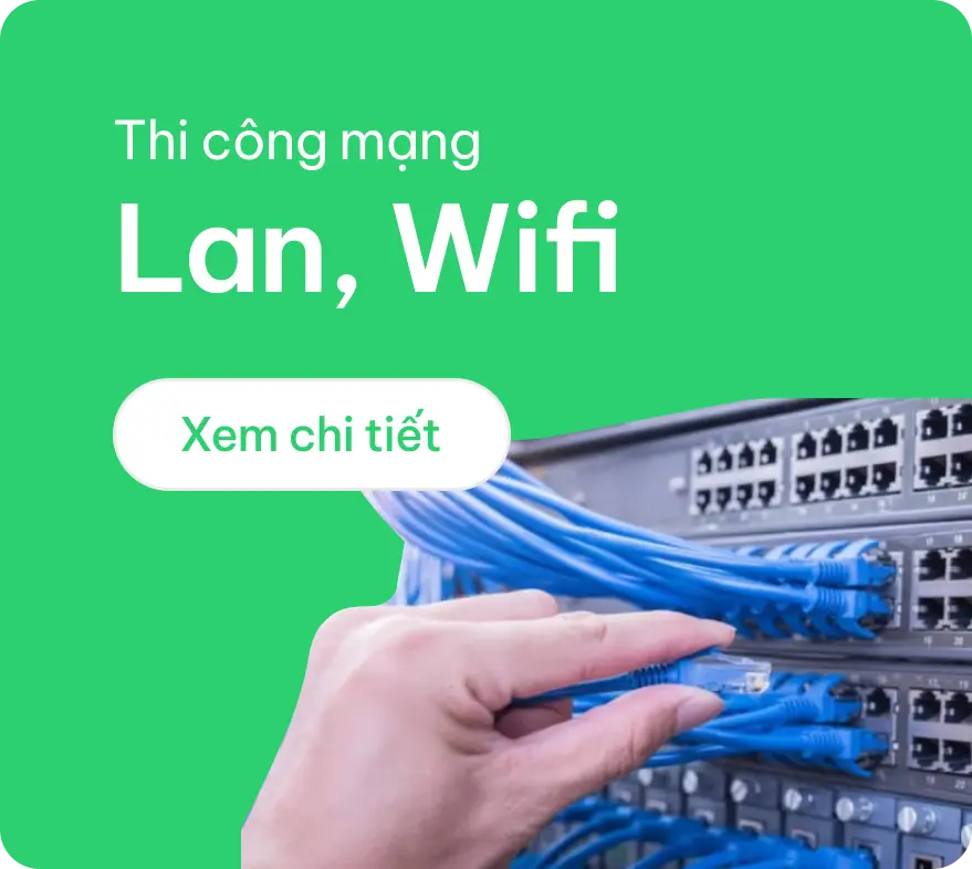 Thi công mạng lan