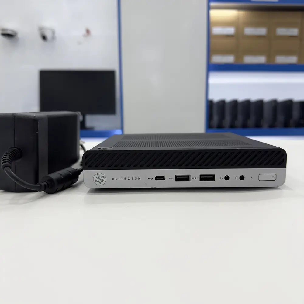 Máy Bộ Mini PC HP EliteDesk 705 G5, Ryzen 5 3400GE, Ram 16GB, SSD 256GB, VGA 4GB, Wifi, Win 10