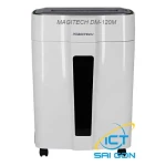 Máy hủy giấy Magitech DM-120M, Hủy siêu vụn 8 tờ/lần - Khổ Giấy A4, Tốc độ hủy 2.2m/min