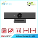 Webcam Hikvision DS-UC2 2MP FHD, Tích hợp 2 Mic, thu âm đa hướng, chống ồn thông minh, chuyên hội nghị, doanh nghiệp